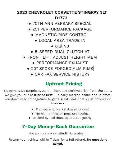 2023 Chevrolet Corvette Stingray 3LT