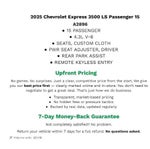 2025 Chevrolet Express Passenger 3500 1LS