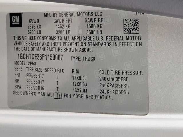 2015 Chevrolet Colorado 4WD Z71