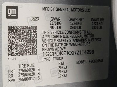 2024 Chevrolet Silverado 1500 LT (2FL)