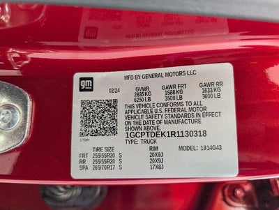 2024 Chevrolet Colorado Z71