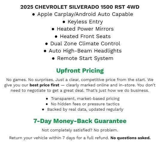 2025 Chevrolet Silverado 1500 RST