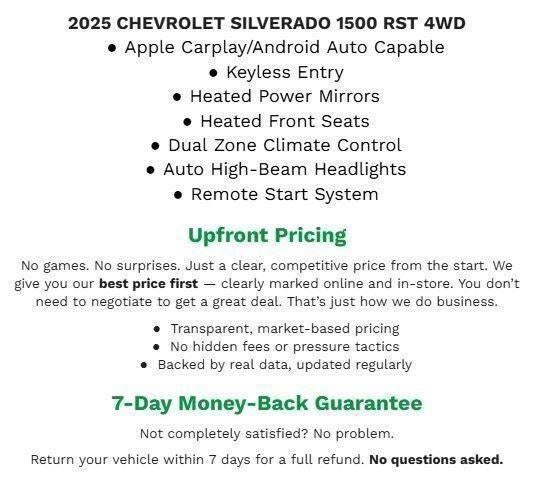 2025 Chevrolet Silverado 1500 RST