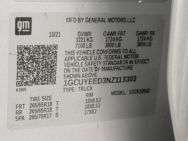 2022 Chevrolet Silverado 1500 LTD RST