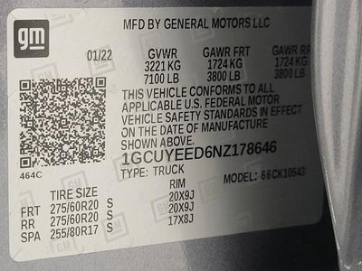 2022 Chevrolet Silverado 1500 LTD RST