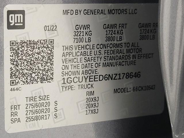 2022 Chevrolet Silverado 1500 LTD RST