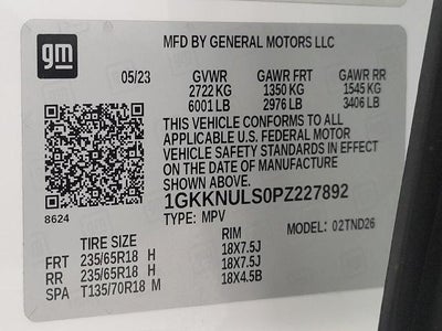 2023 GMC Acadia SLT