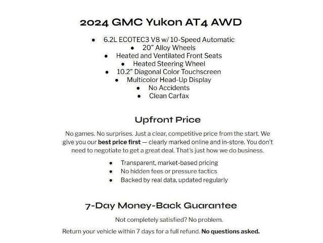 2024 GMC Yukon AT4