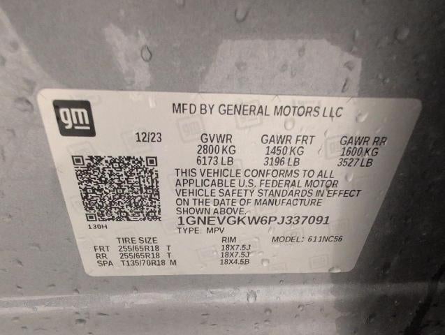 2023 Chevrolet Traverse LT Cloth