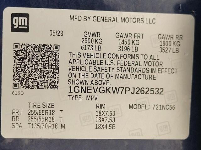 2023 Chevrolet Traverse LT Cloth