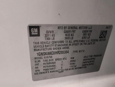 2017 Chevrolet Tahoe LS