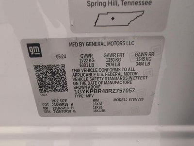 2024 Cadillac XT6 Base