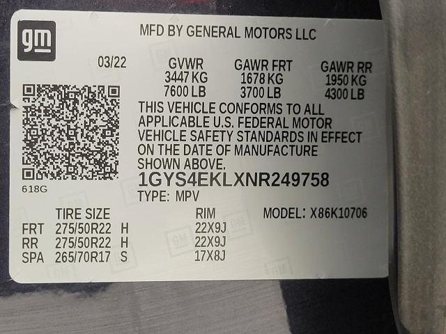 2022 Cadillac Escalade Base