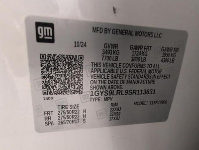 2025 Cadillac Escalade ESV Base