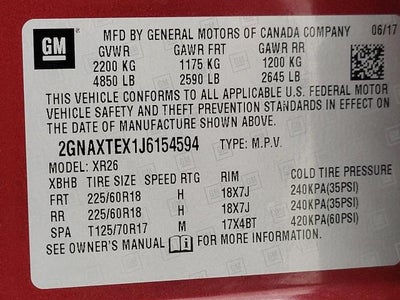 2018 Chevrolet Equinox LT