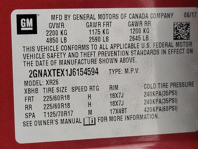 2018 Chevrolet Equinox LT