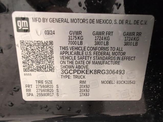 2024 Chevrolet Silverado 1500 LT (2FL)