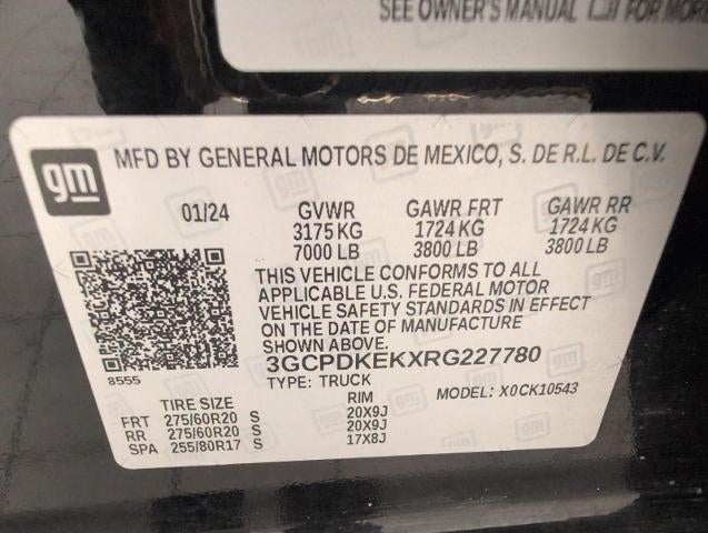 2024 Chevrolet Silverado 1500 LT (2FL)