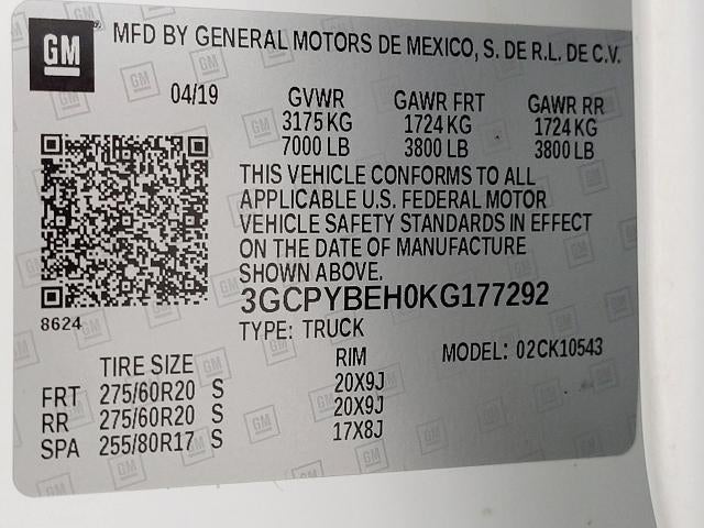 2019 Chevrolet Silverado 1500 Custom