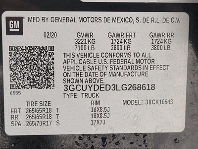 2020 Chevrolet Silverado 1500 LT