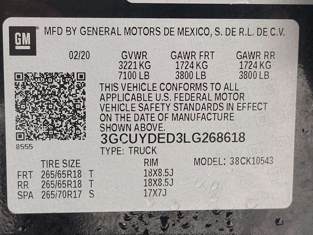 2020 Chevrolet Silverado 1500 LT