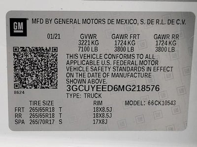 2021 Chevrolet Silverado 1500 RST