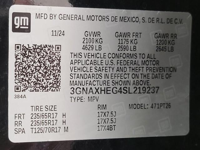 2025 Chevrolet Equinox LT