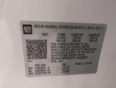 2026 Chevrolet Equinox LT