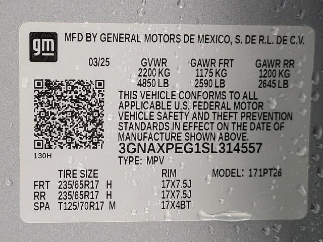 2025 Chevrolet Equinox LT