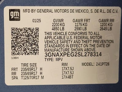 2025 Chevrolet Equinox LT