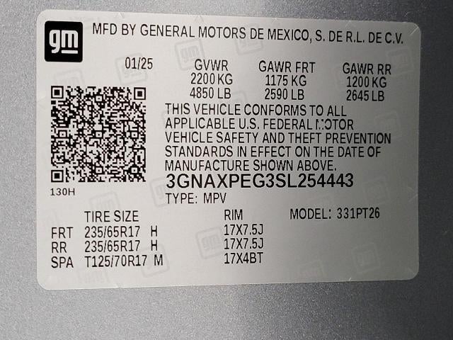 2025 Chevrolet Equinox LT