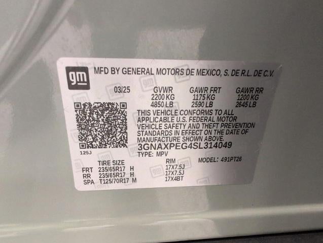 2025 Chevrolet Equinox LT