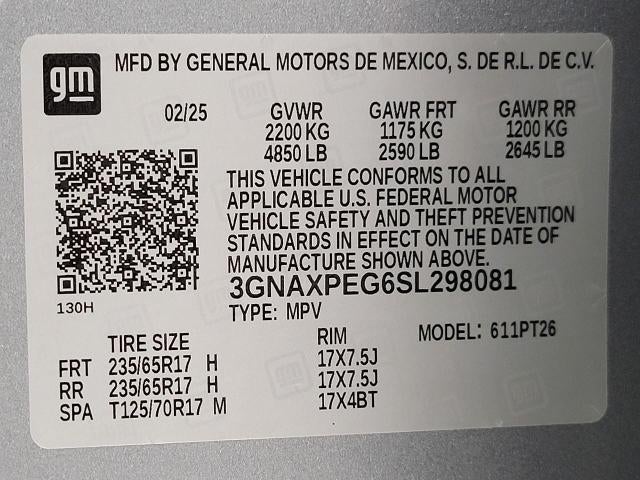 2025 Chevrolet Equinox LT