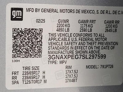 2025 Chevrolet Equinox LT