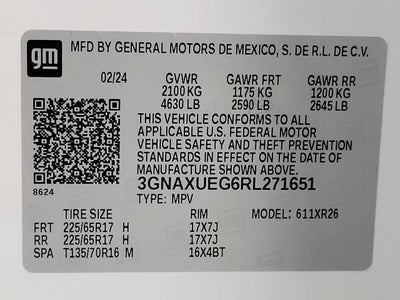 2024 Chevrolet Equinox LT