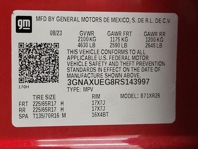 2024 Chevrolet Equinox LT