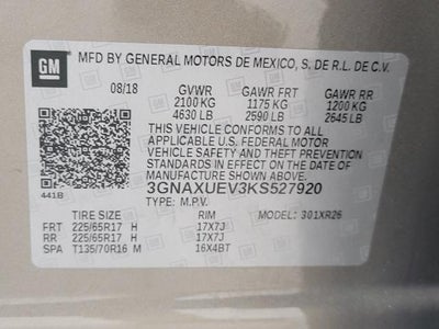 2019 Chevrolet Equinox LT