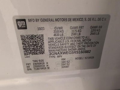 2024 Chevrolet Equinox RS