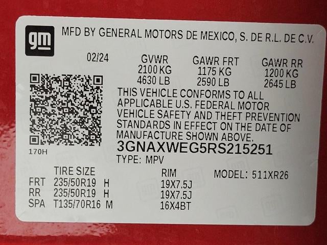 2024 Chevrolet Equinox Base