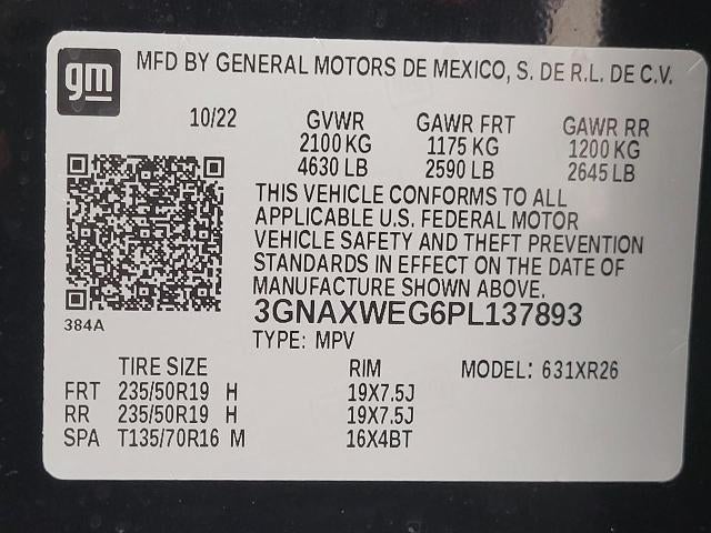 2023 Chevrolet Equinox RS