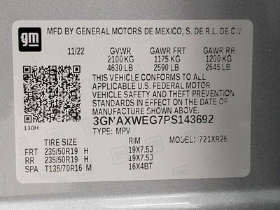 2023 Chevrolet Equinox Base