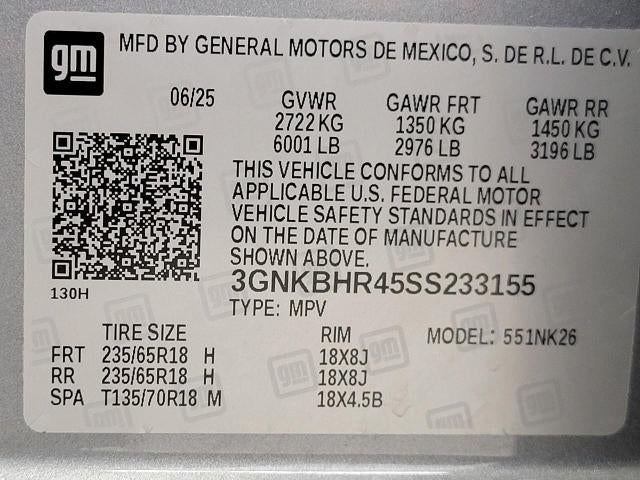 2025 Chevrolet Blazer 2LT