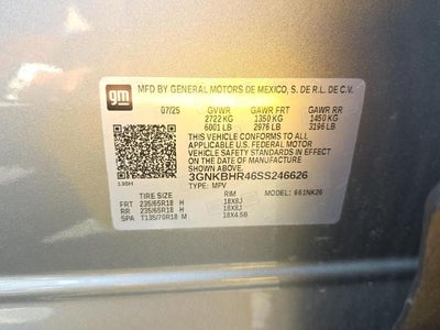 2025 Chevrolet Blazer 2LT