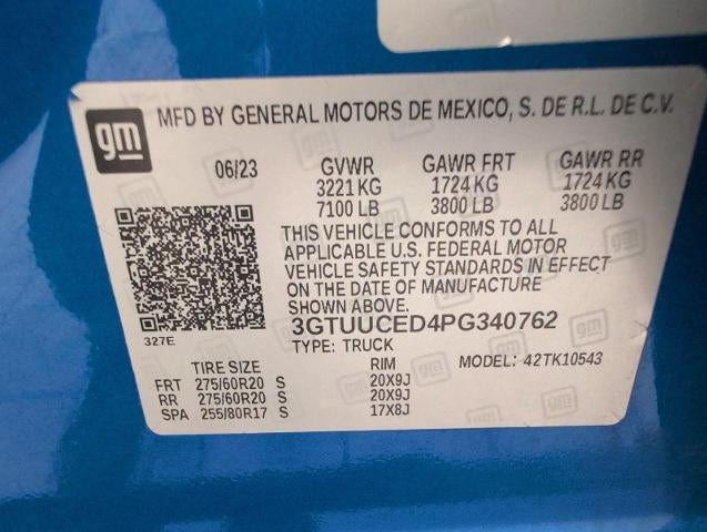 2023 GMC Sierra 1500 Elevation