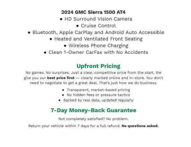 2024 GMC Sierra 1500 AT4