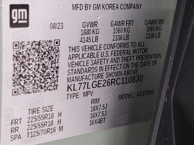 2024 Chevrolet Trax Base