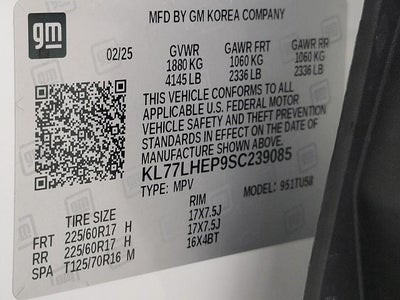 2025 Chevrolet Trax LT