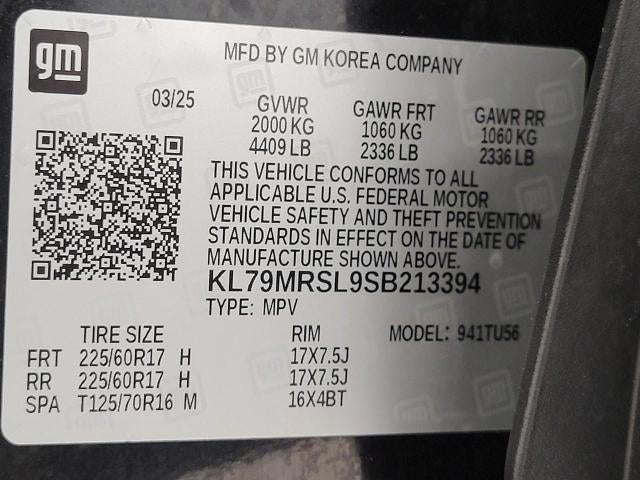 2025 Chevrolet Trailblazer LT