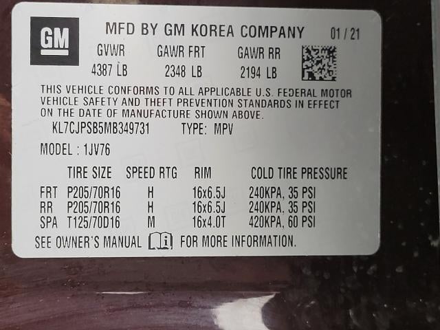 2021 Chevrolet Trax LT