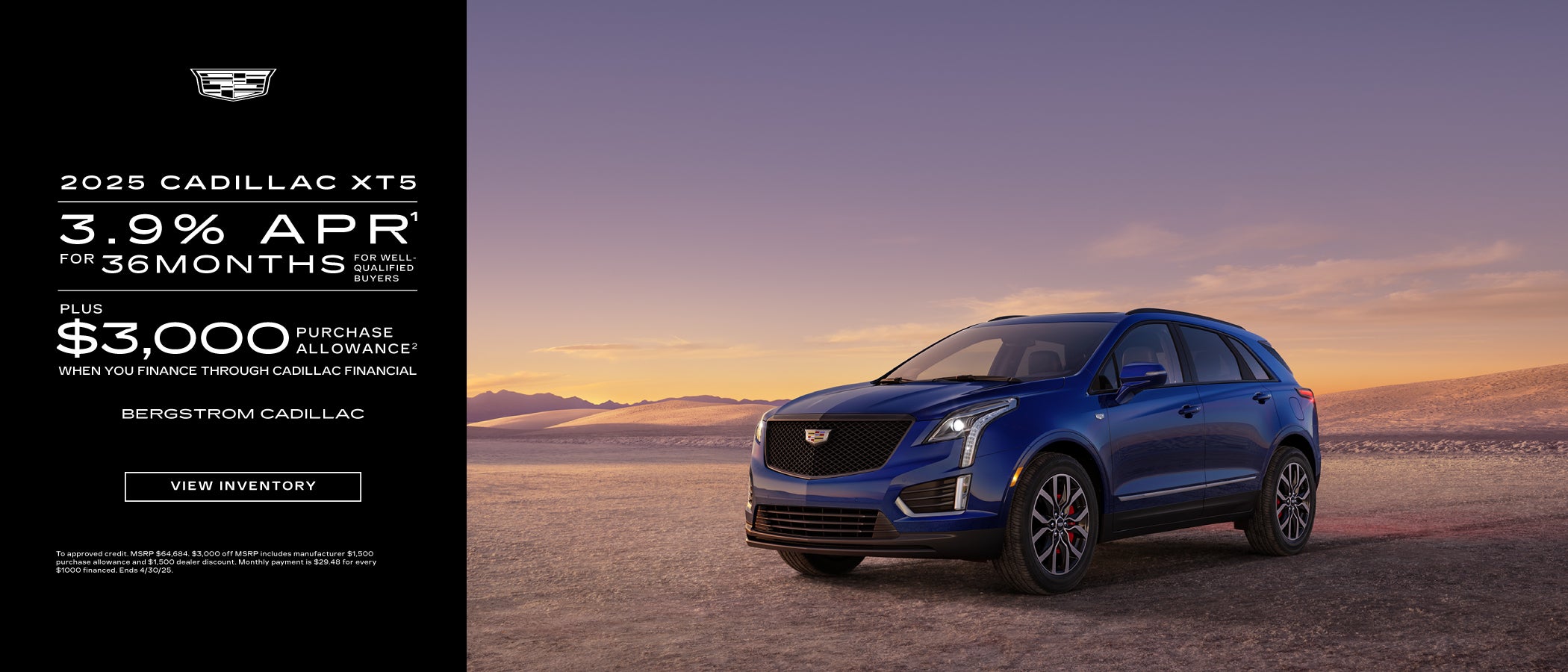 2025 Cadillac XT5 Special at Bergstrom Cadillac of Appleton in Appleton WI